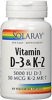 Solaray D3- ja K2-vitamiini