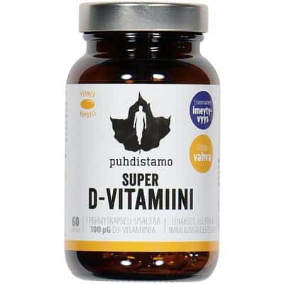 Pudhistamo Super D-vitamiini